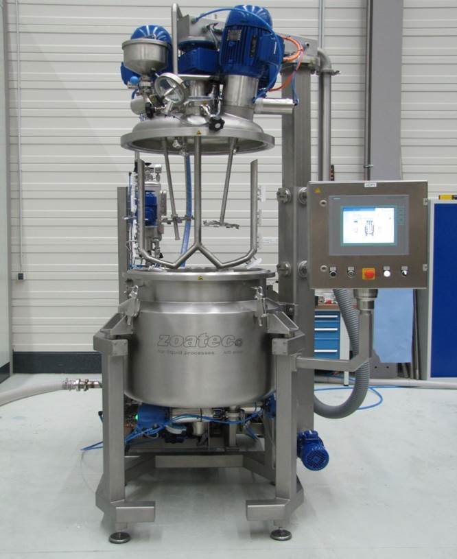 מערכת עיבוד נוזלים בוואקום zoatec של AZO LIQUIDS